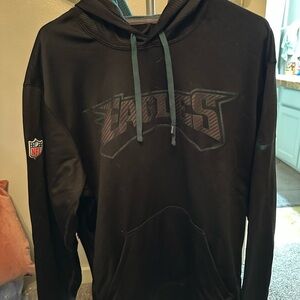 Philadelphia Eagles Nike Therma Fit hoodie Black XL